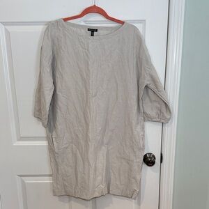 Eileen Fisher Light Grey Women's Dress